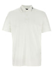 Versace White Cotton Polo Shirt