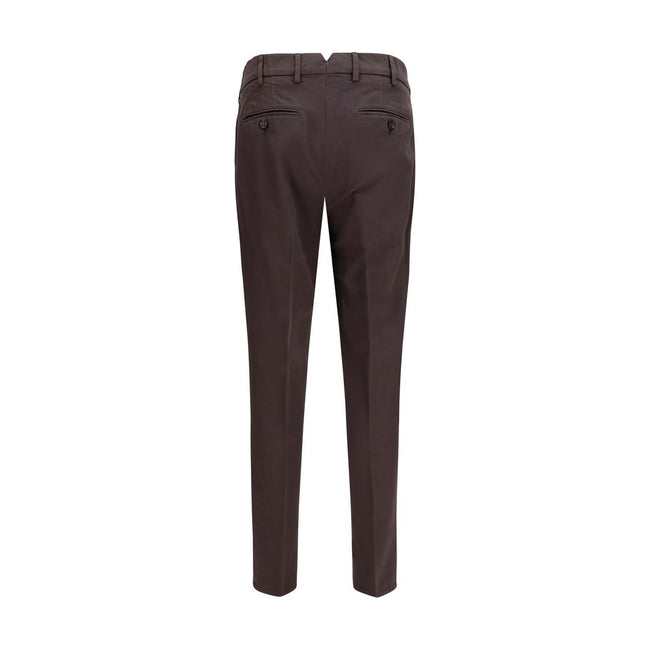 Brunello Cucinelli Braune Baumwollhose für die Freizeit