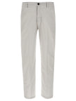 Department 5 Grey Cotton Cropped Trousers