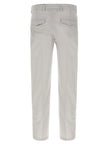 Department 5 Grey Cotton Cropped Trousers