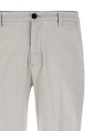 Department 5 Grey Cotton Cropped Trousers