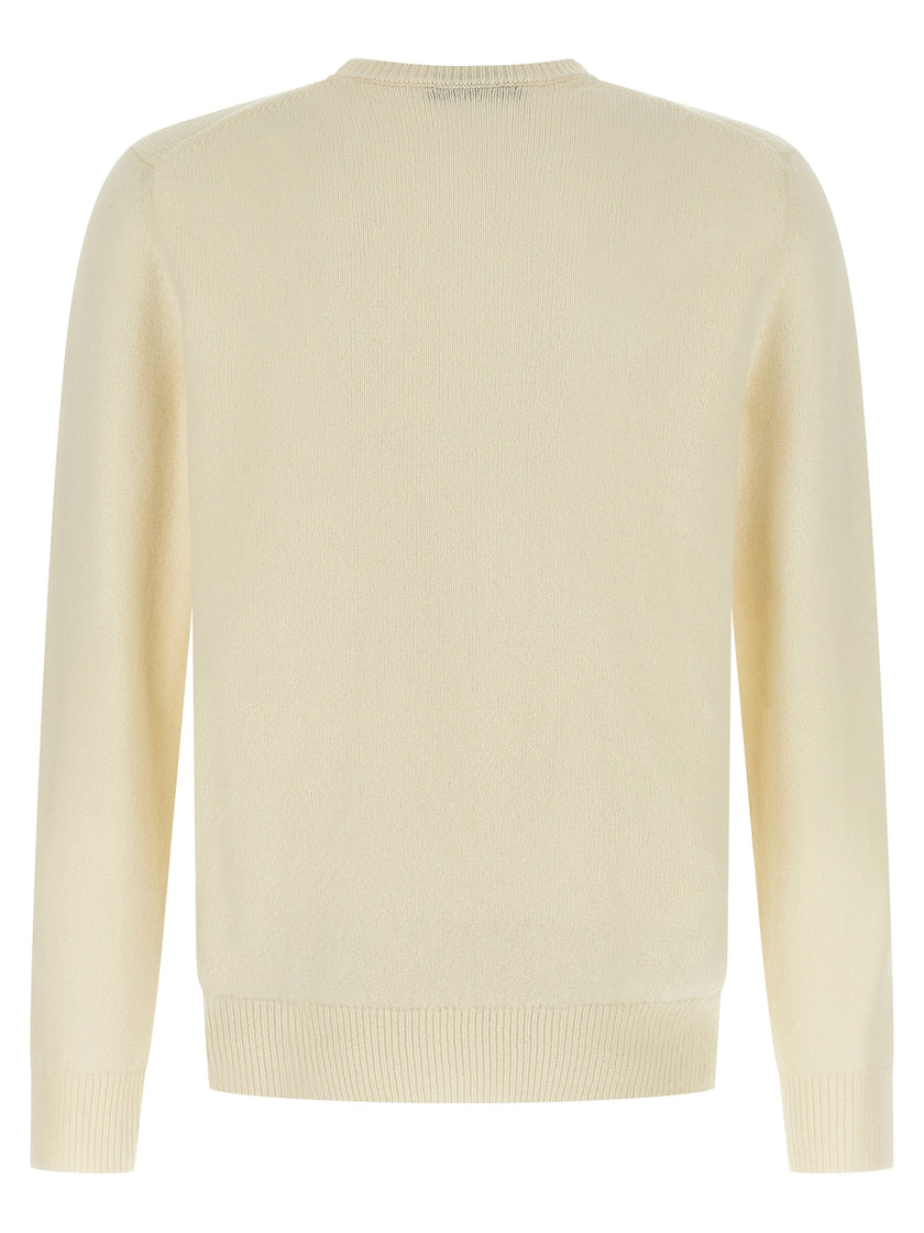 ZANONE White Pure Virgin Wool Cardigan