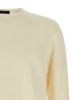 ZANONE White Pure Virgin Wool Cardigan