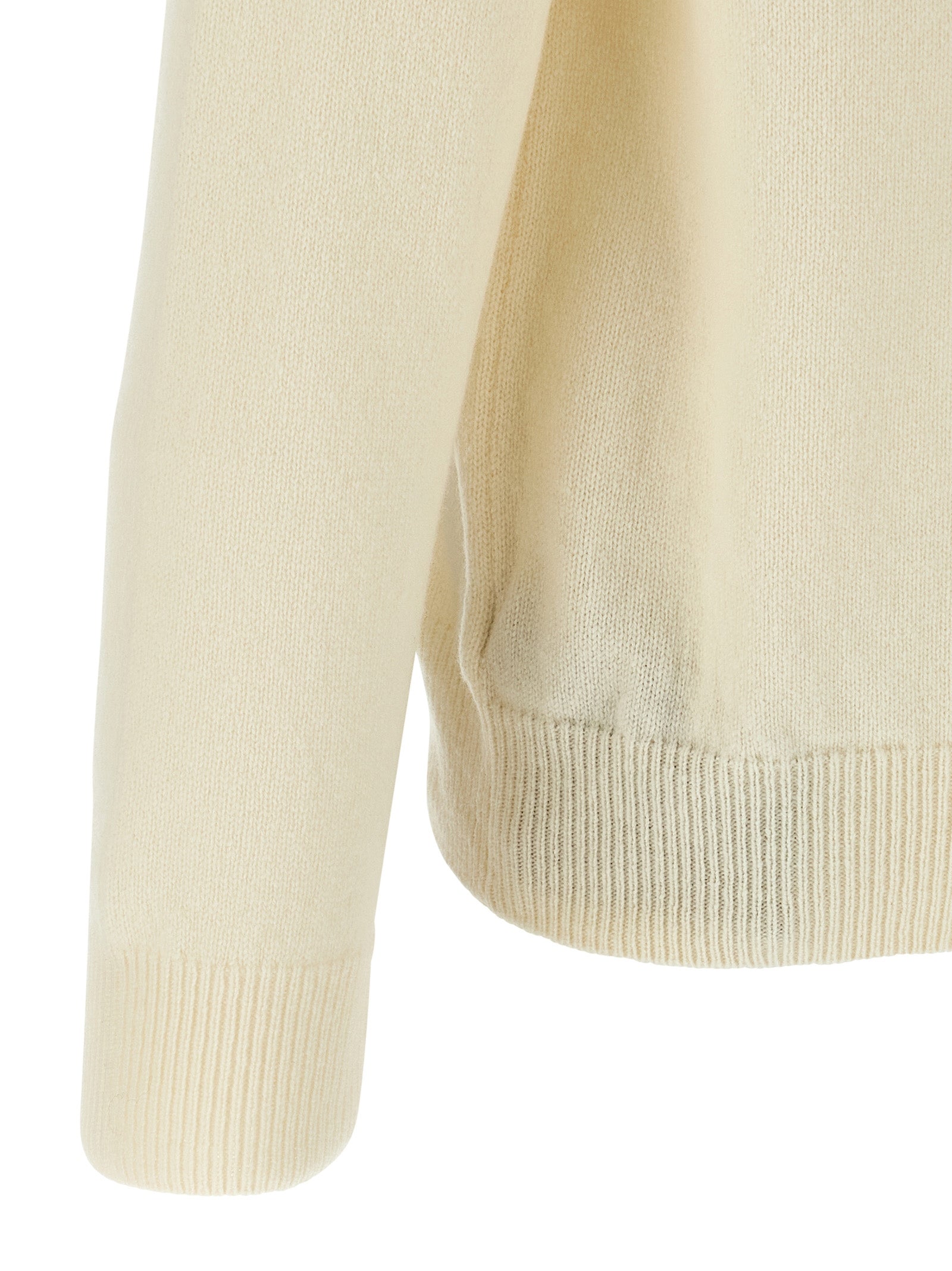 ZANONE White Pure Virgin Wool Cardigan