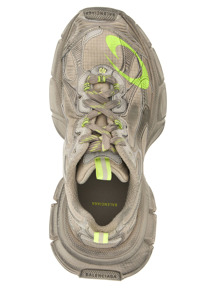 Balenciaga Grey Athletic-Style Polyethylene Sneakers