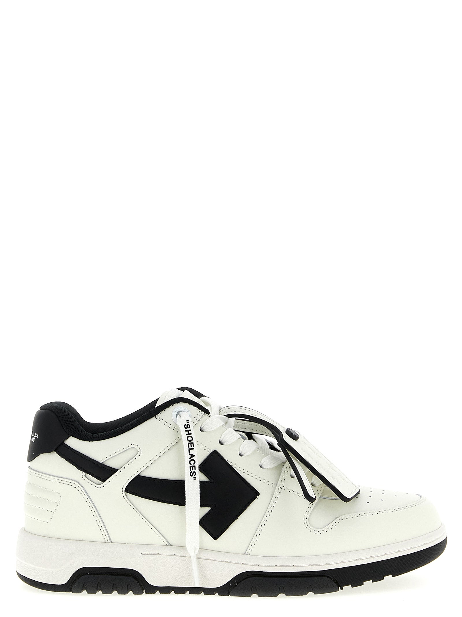 Off-White Bicolor-Sneakers aus recyceltem Polyester
