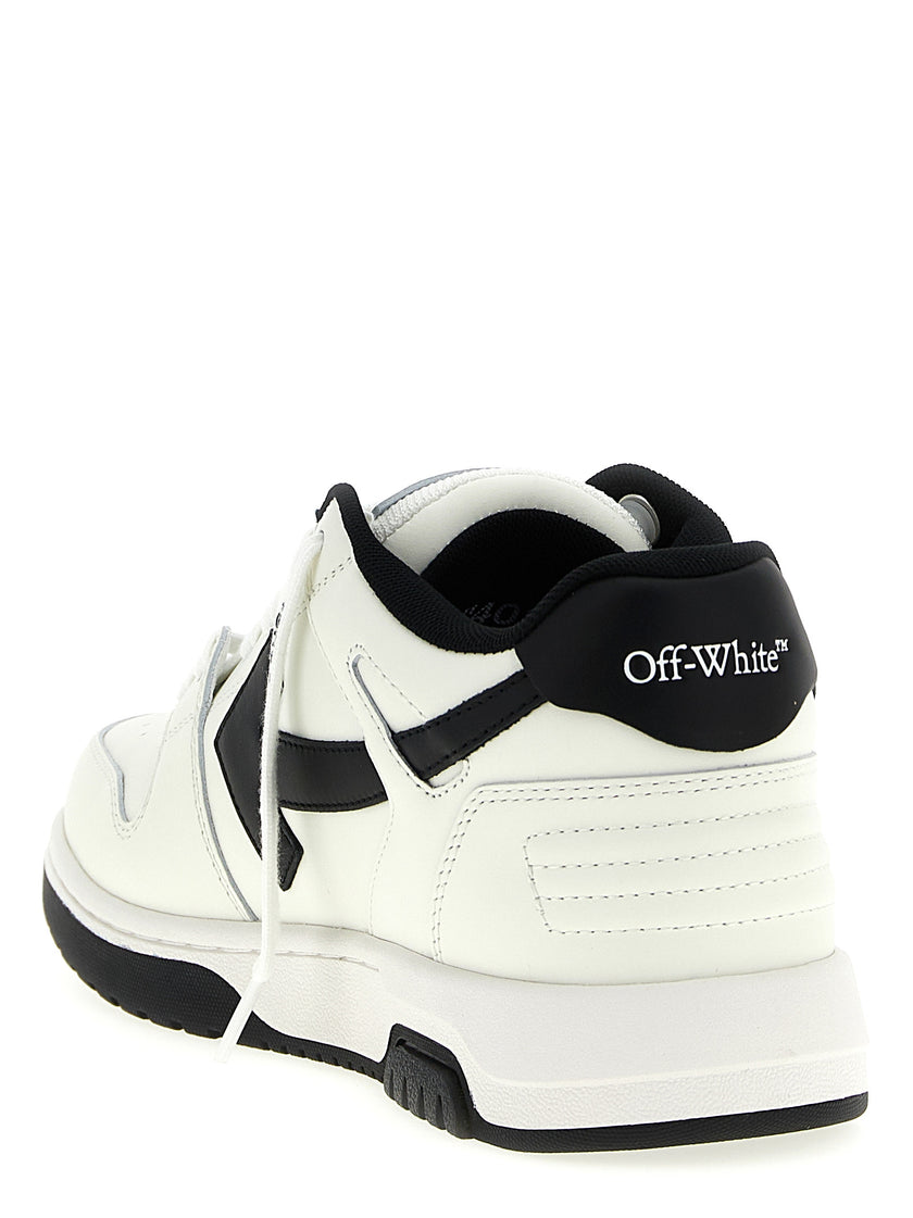 Off-White Bicolor-Sneakers aus recyceltem Polyester