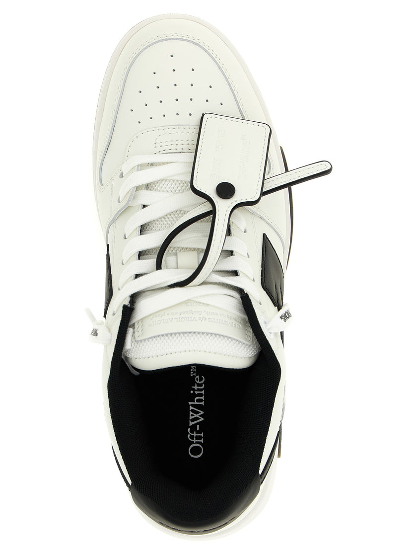 Off-White Bicolor-Sneakers aus recyceltem Polyester