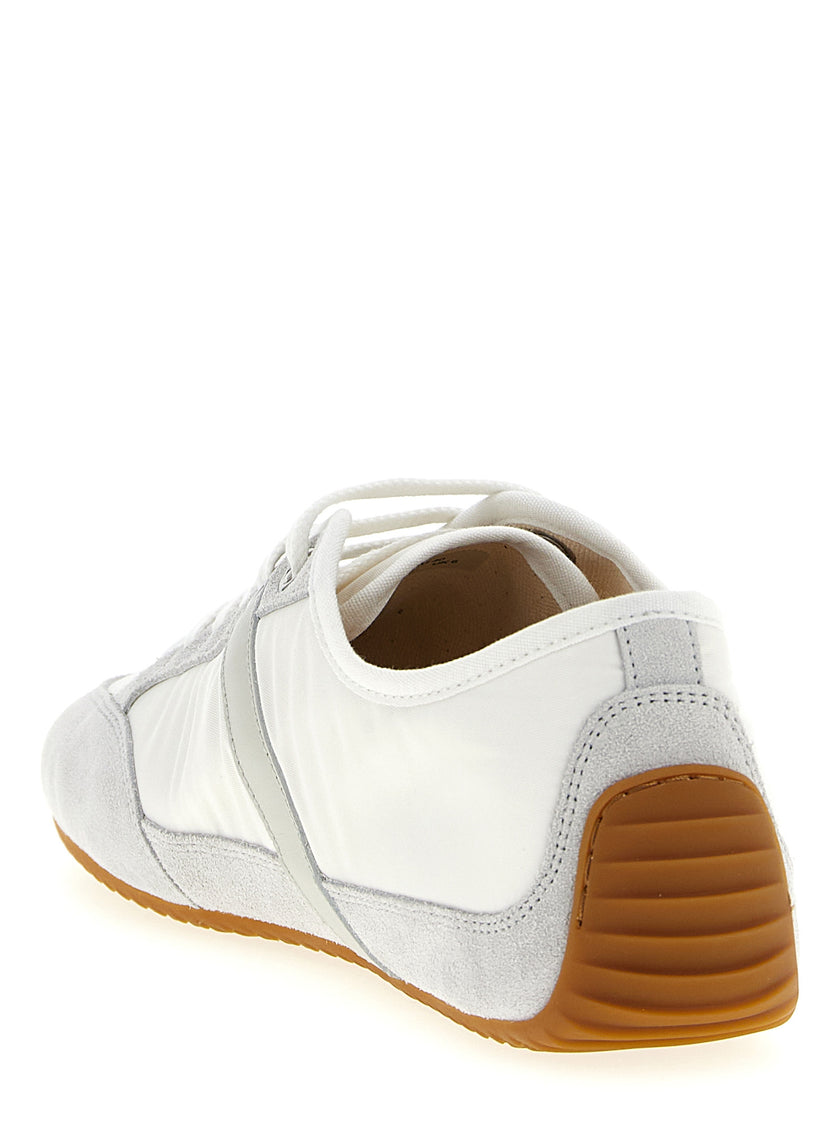 Givenchy Weiße Low-Top-Sneaker aus Kalbsleder