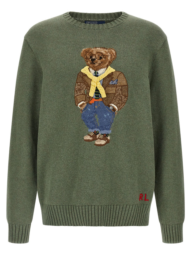 Polo Ralph Lauren zweifarbiger Baumwoll-Cardigan