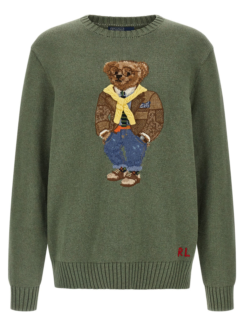 Polo Ralph Lauren zweifarbiger Baumwoll-Cardigan