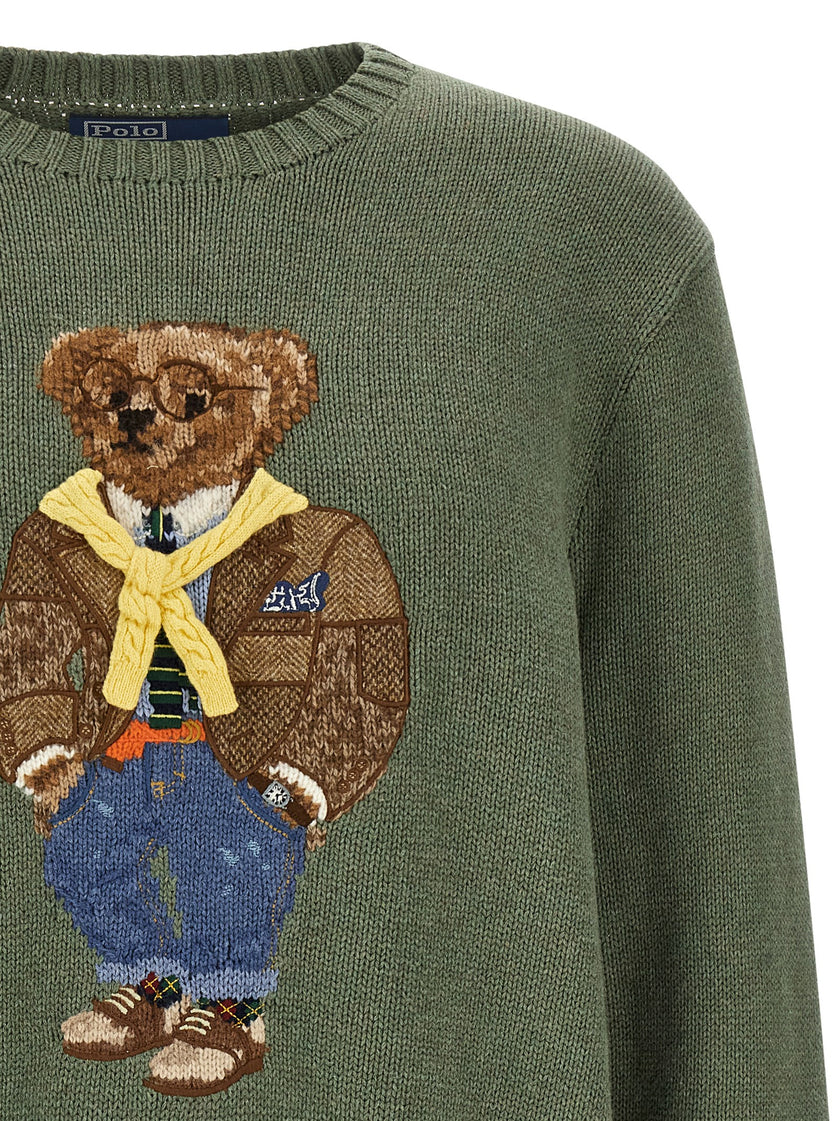 Polo Ralph Lauren zweifarbiger Baumwoll-Cardigan