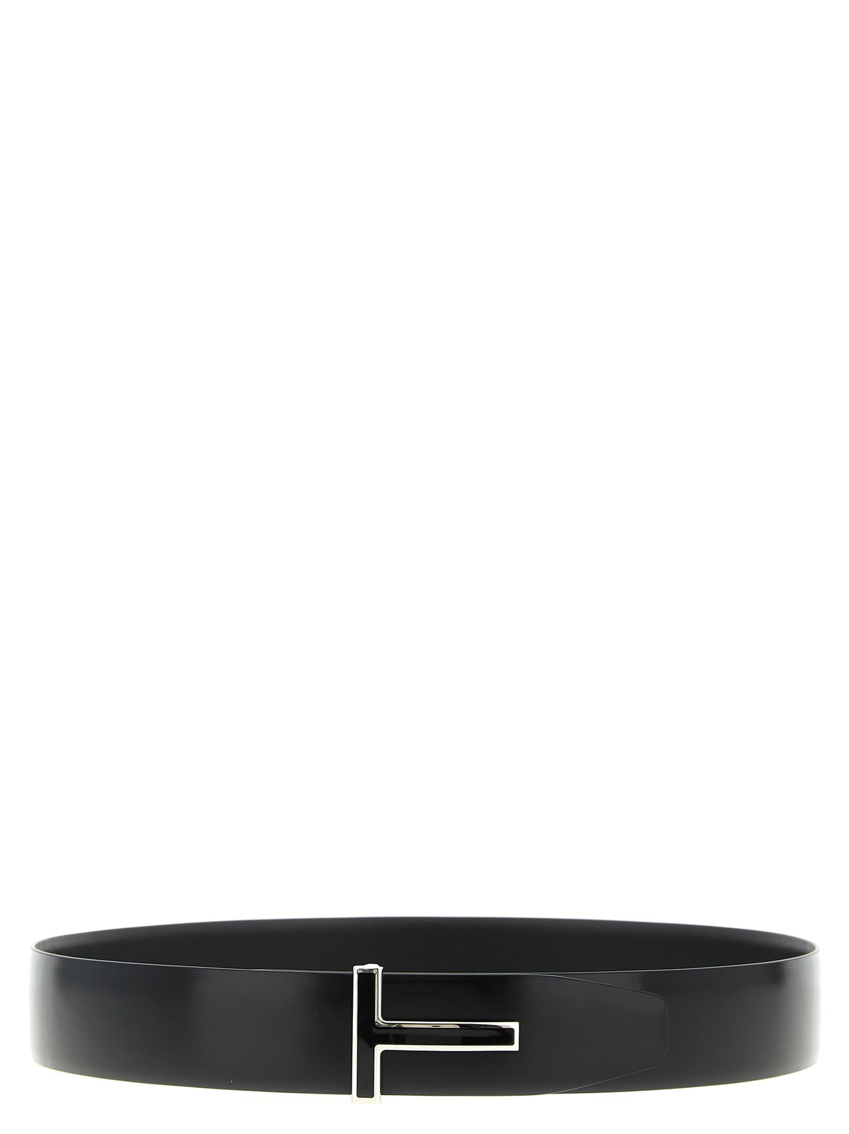 Tom Ford Black Calfskin Belt Regular