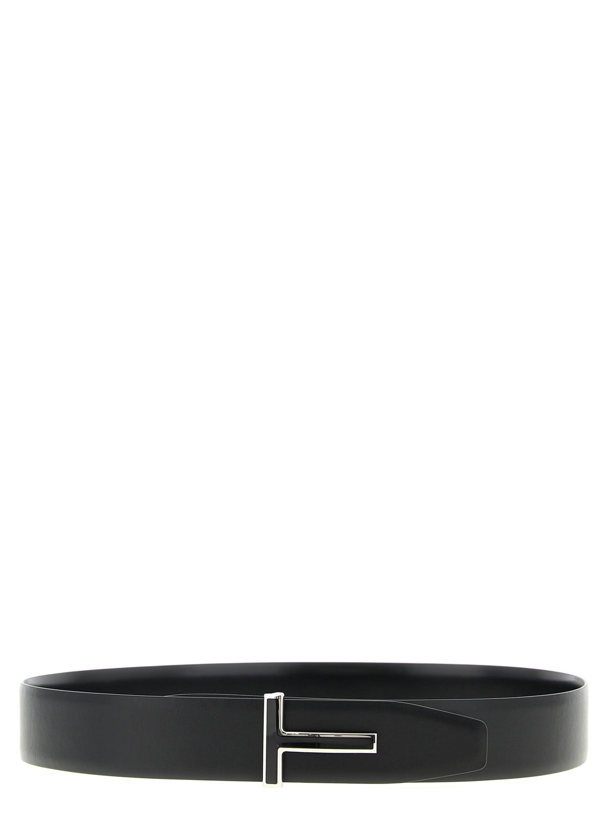 Tom Ford Black Calfskin Belt Regular