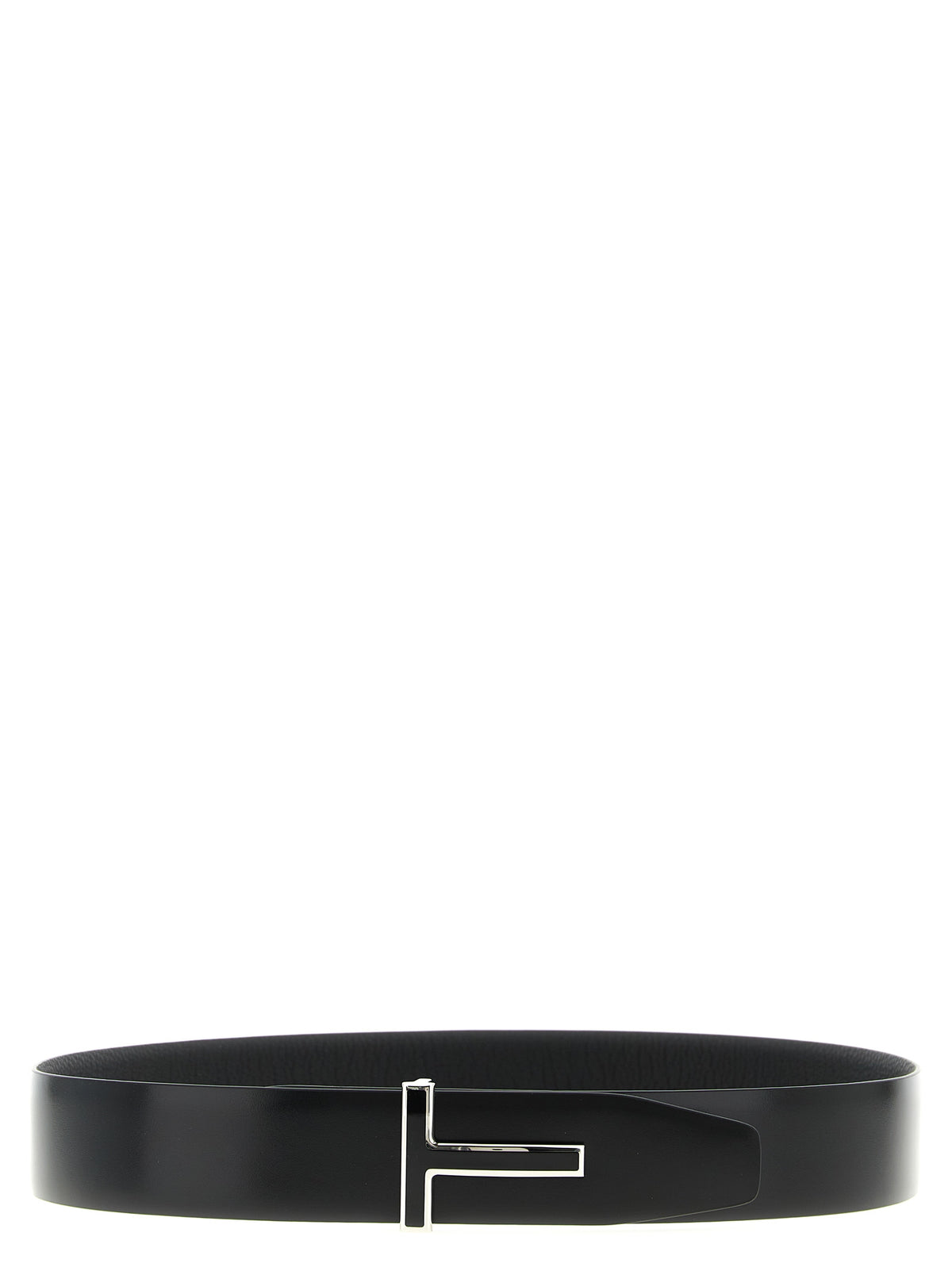 Tom Ford Black Calfskin Belt Regular