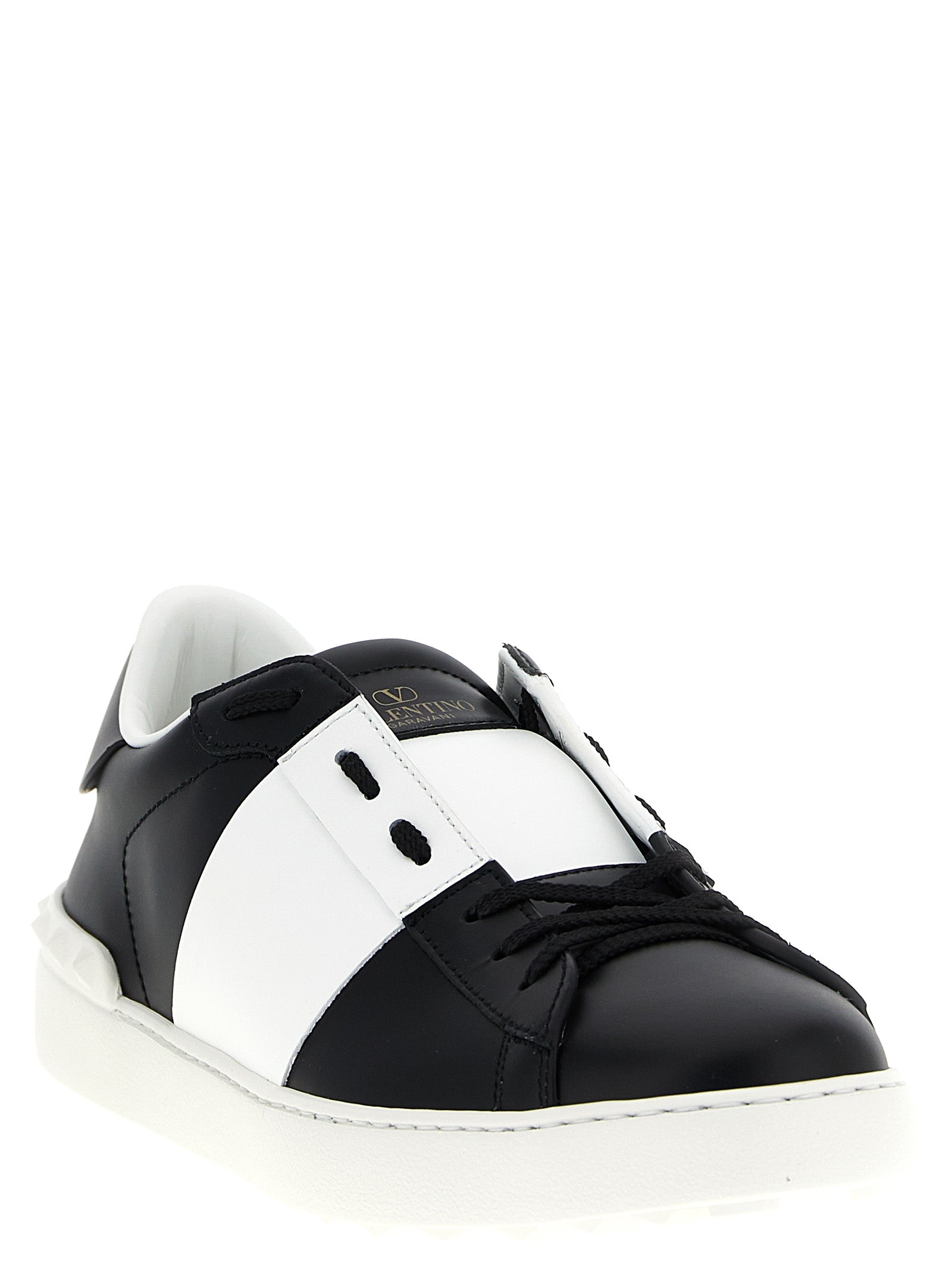 Valentino Garavani Bicolor-Sneakers aus Kalbsleder