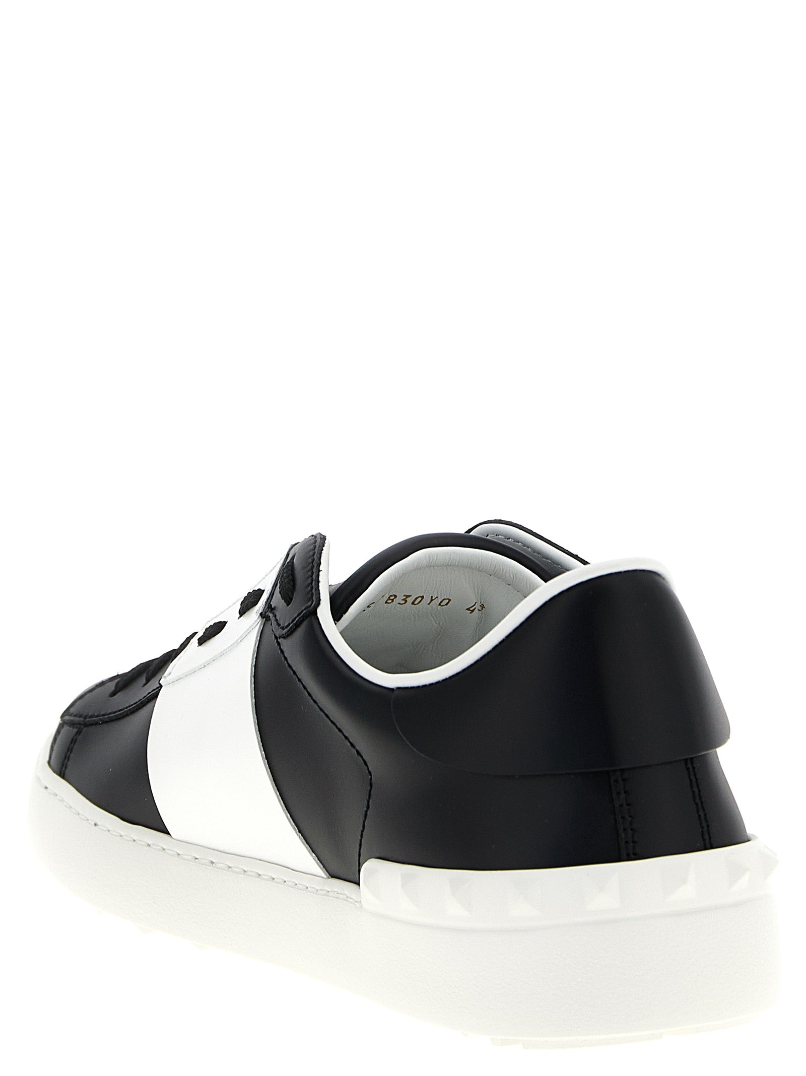 Valentino Garavani Bicolor-Sneakers aus Kalbsleder