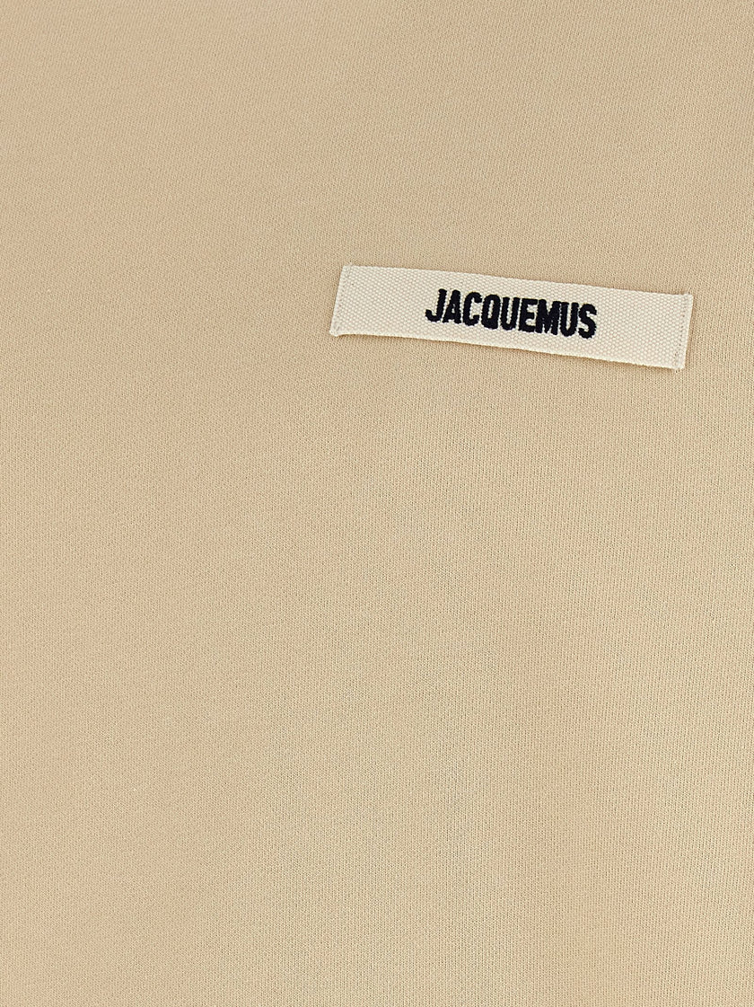 Jacquemus beiges Baumwoll-Sweatshirt