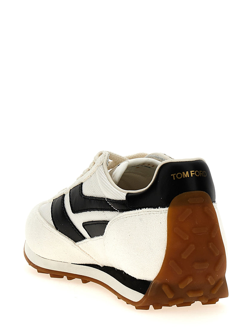 Tom Ford Bicolor-Sneaker aus Polyester