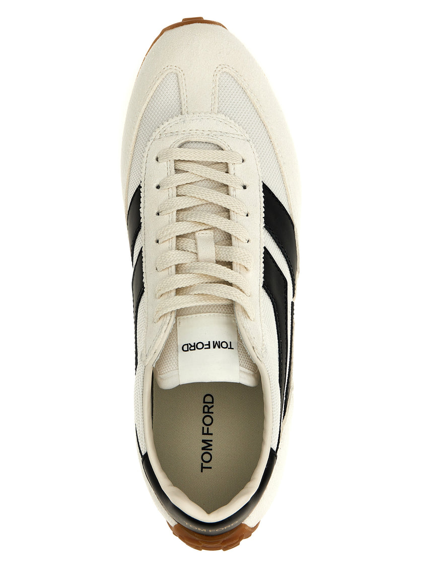 Tom Ford Bicolor-Sneaker aus Polyester
