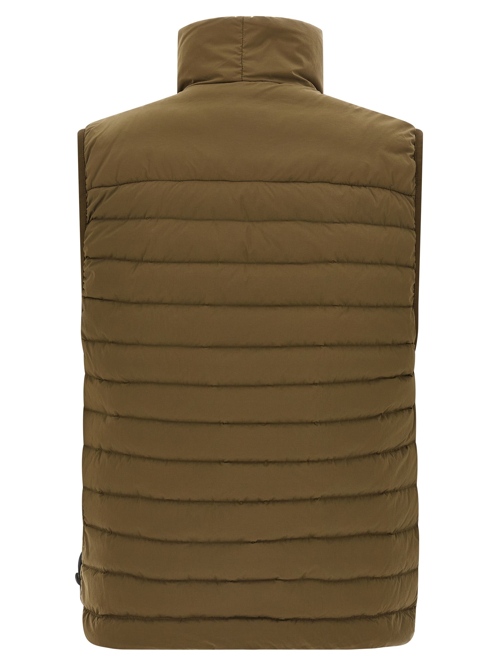 Stone Island Polyamid-Weste mit Zwei-Farben-Design