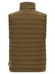 Stone Island Polyamid-Weste mit Zwei-Farben-Design
