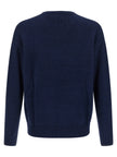 Polo Ralph Lauren Blaue Leinenstrickjacke