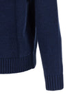 Polo Ralph Lauren Blaue Leinenstrickjacke