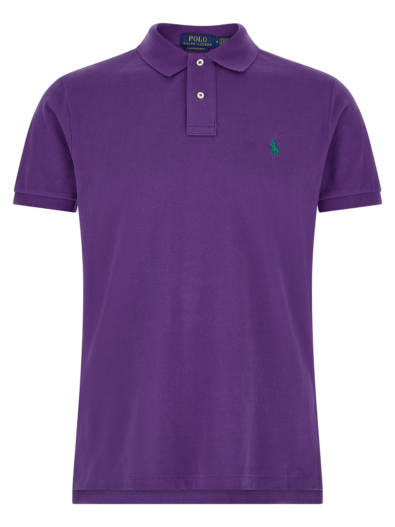 Polo Ralph Lauren Lilafarbenes Baumwoll-Poloshirt