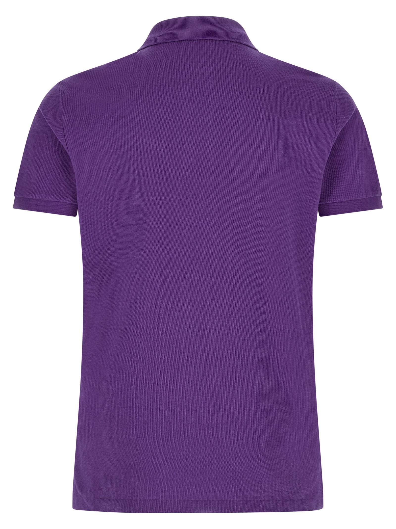 Polo Ralph Lauren Lilafarbenes Baumwoll-Poloshirt