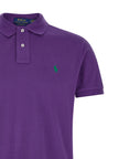 Polo Ralph Lauren Lilafarbenes Baumwoll-Poloshirt