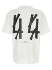 44 Label Group Bicolor-Baumwoll-T-Shirt