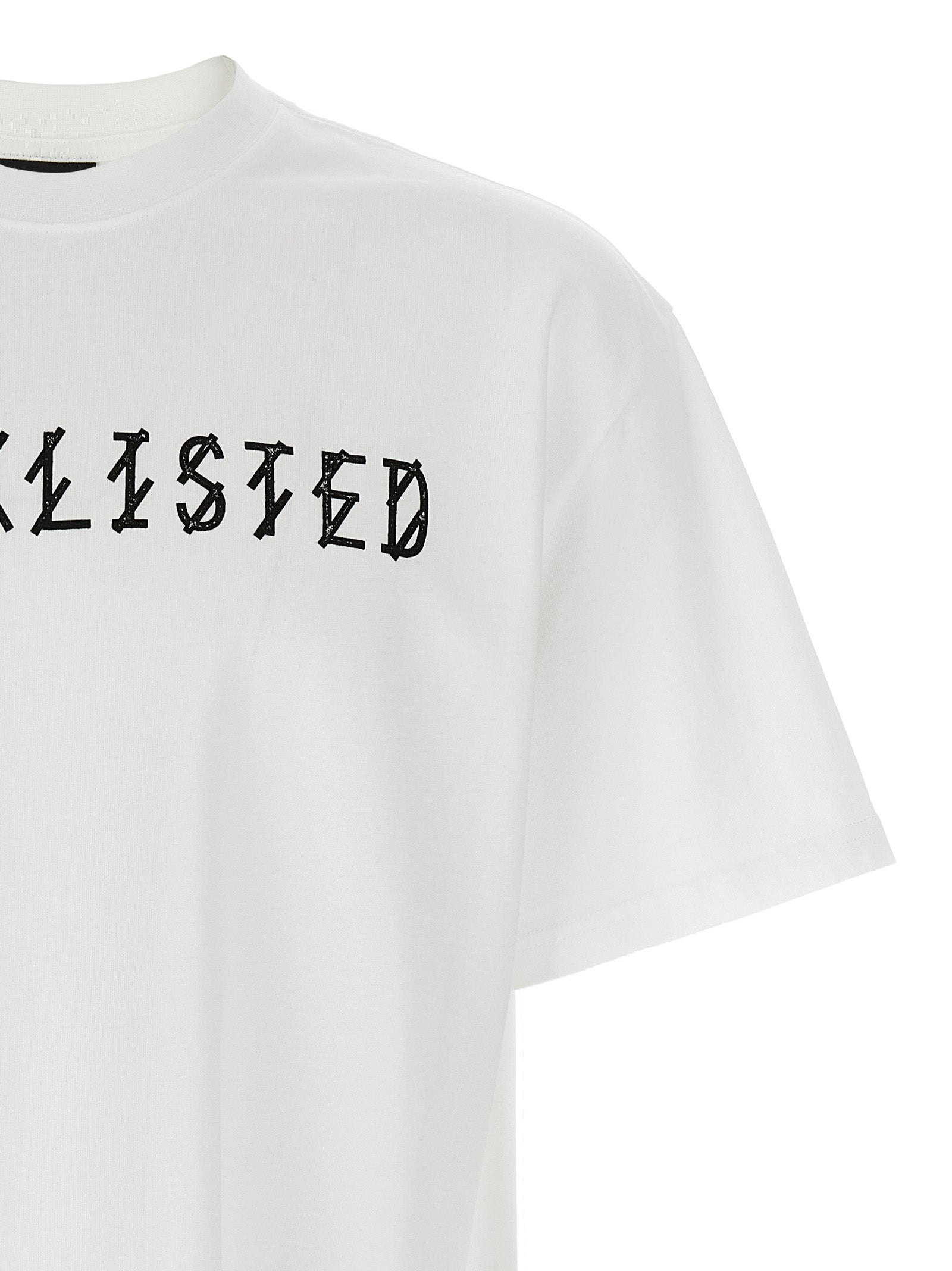 44 Label Group Bicolor-Baumwoll-T-Shirt