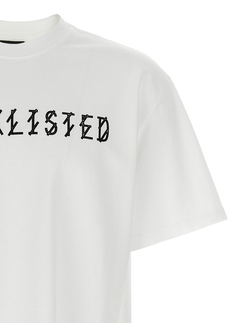 44 Label Group Bicolor-Baumwoll-T-Shirt
