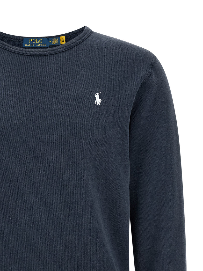 Polo Ralph Lauren Blaues Baumwoll-Sweatshirt