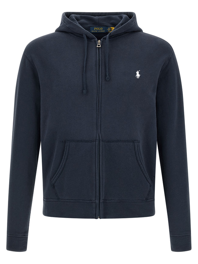 Polo Ralph Lauren Blaues Baumwoll-Sweatshirt