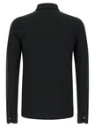 ZANONE Black Cotton Polo Shirt