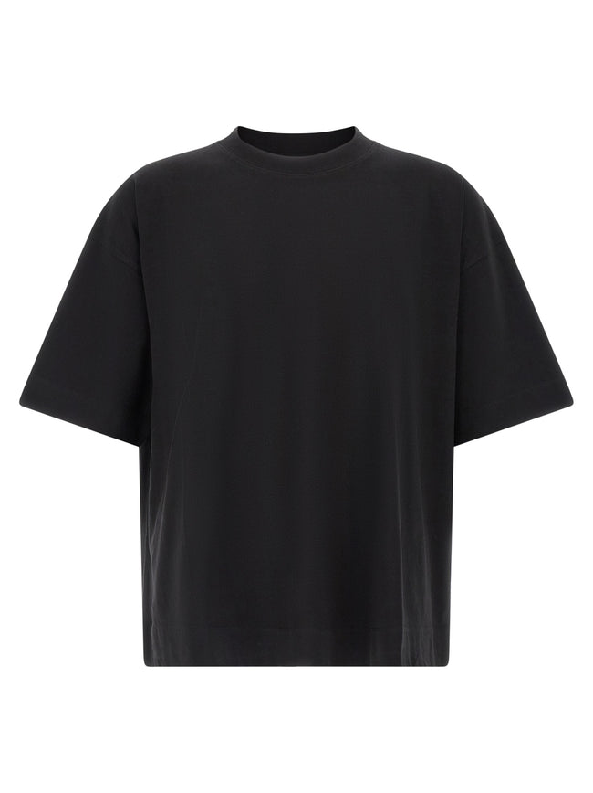 Dries Van Noten Black Cotton T-Shirt