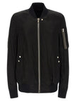 Rick Owens Schwarzer Kupferfarbener Blouson