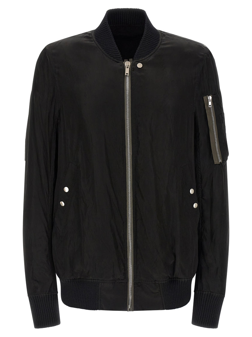Rick Owens Schwarzer Kupferfarbener Blouson