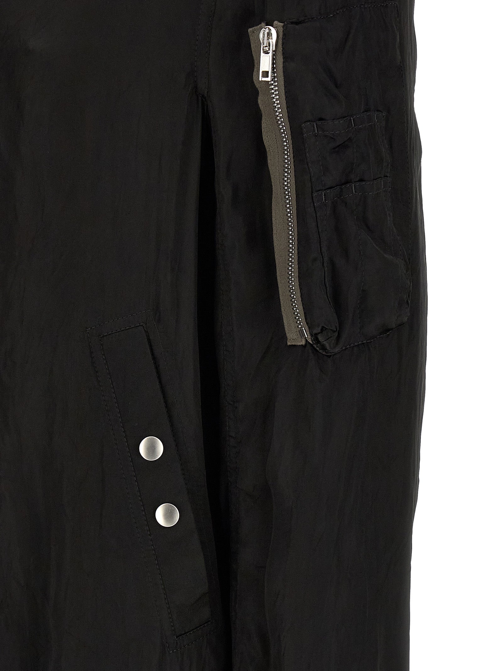 Rick Owens Schwarzer Kupferfarbener Blouson