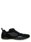 Balenciaga black polyester sneakers for sporty looks