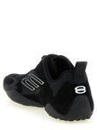 Balenciaga black polyester sneakers for sporty looks