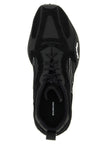 Balenciaga black polyester sneakers for sporty looks