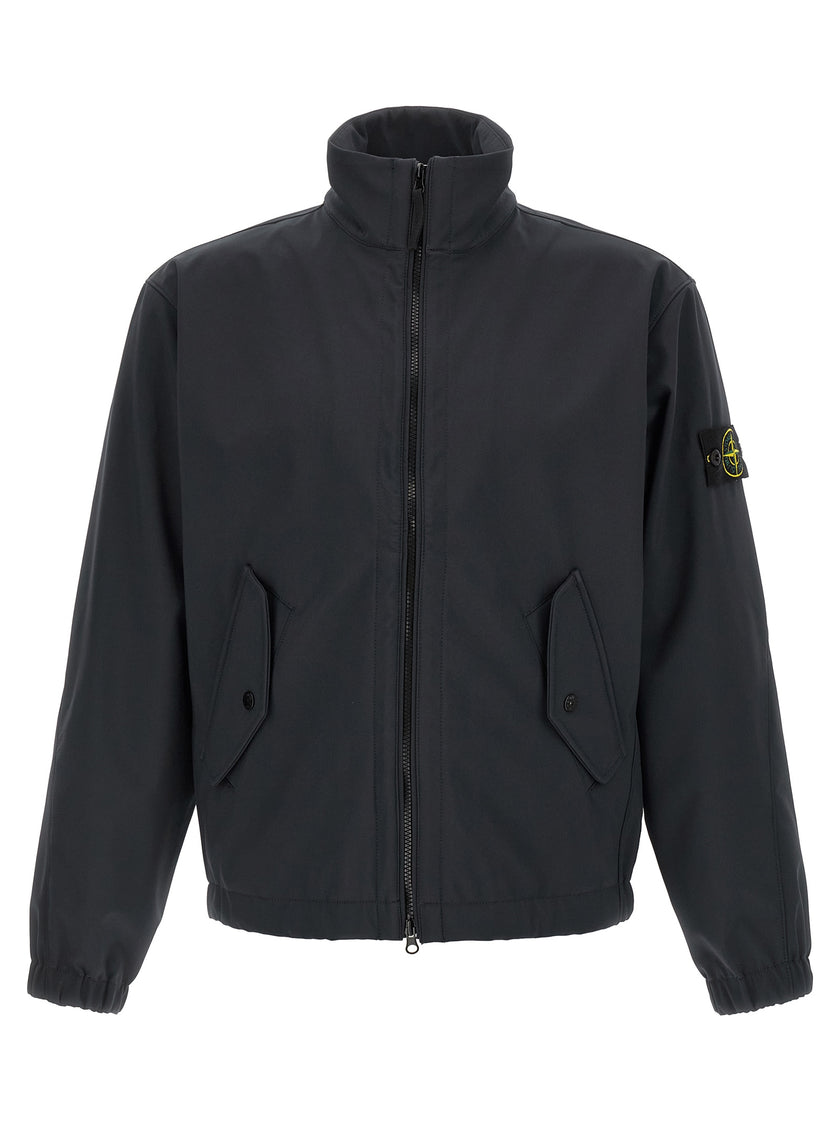 Stone Island Blue Polyester Garment