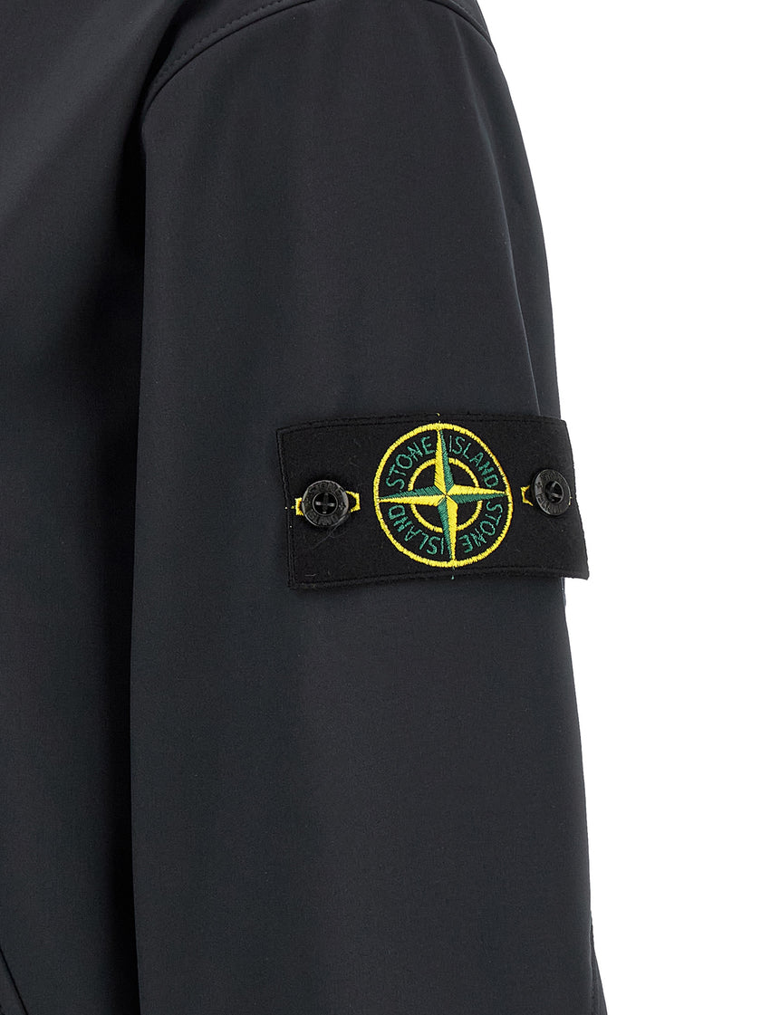 Stone Island Blue Polyester Garment