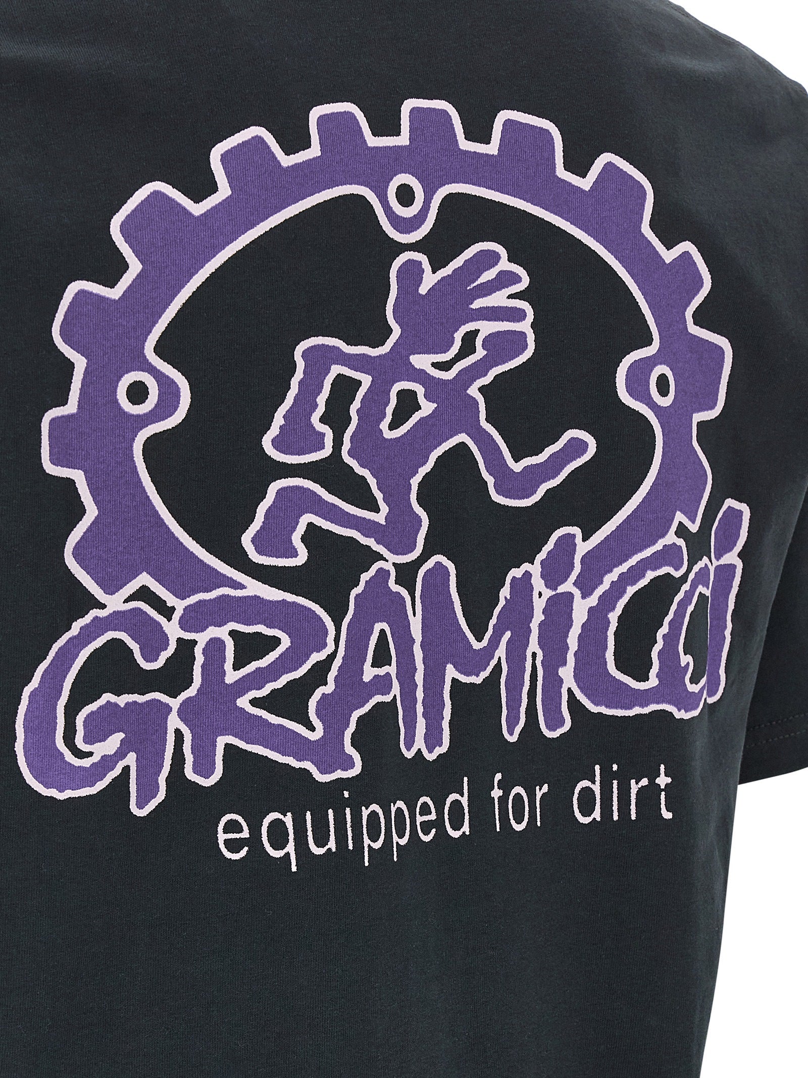 Gramicci Black Cotton Sportswear Item