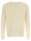 MA'RY'YA Beiger Baumwoll-Cardigan