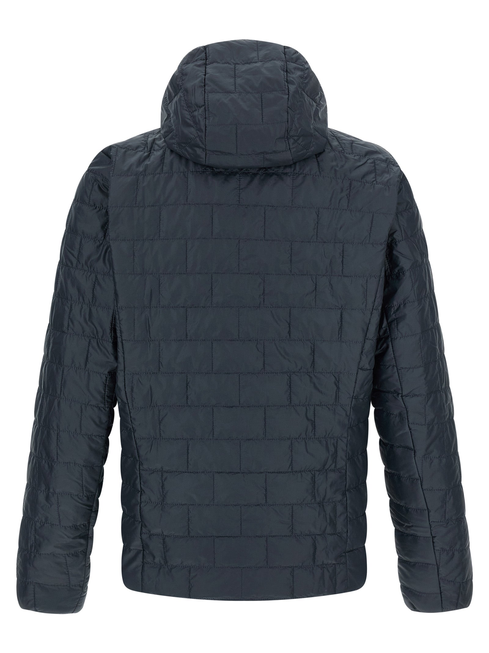 PATAGONIA Blaue Polyesterjacke in voller Länge
