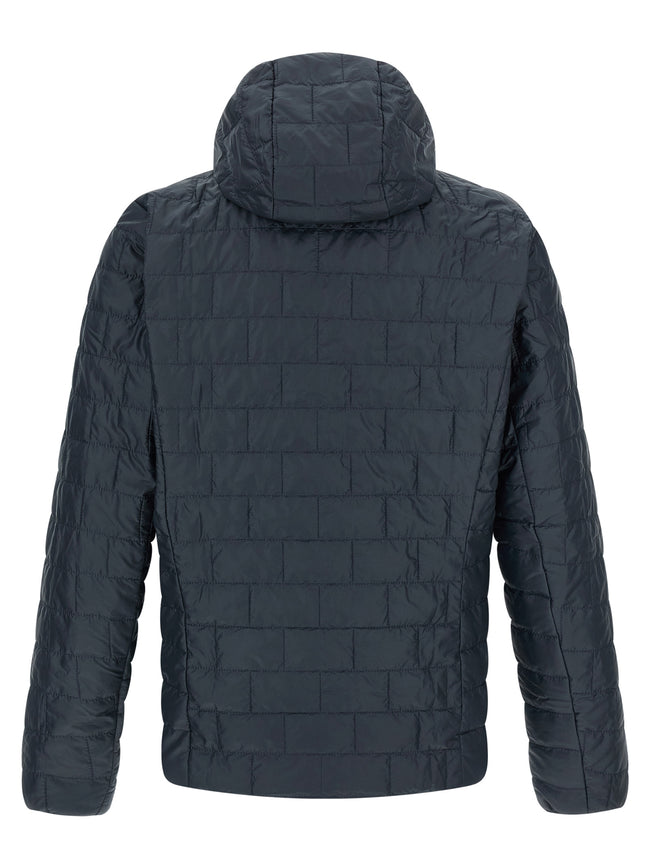 PATAGONIA Blaue Polyesterjacke in voller Länge